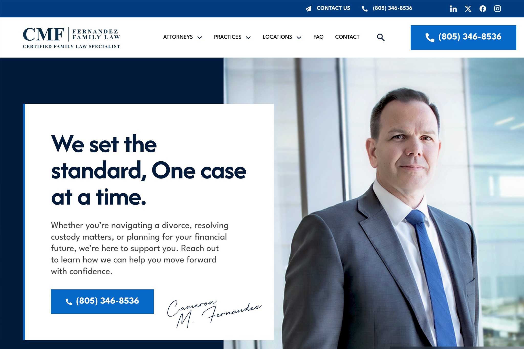 Cameron Fernandez Website